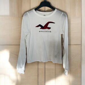 Hollister Sleep Women's White Long Sleeve TopSize XS